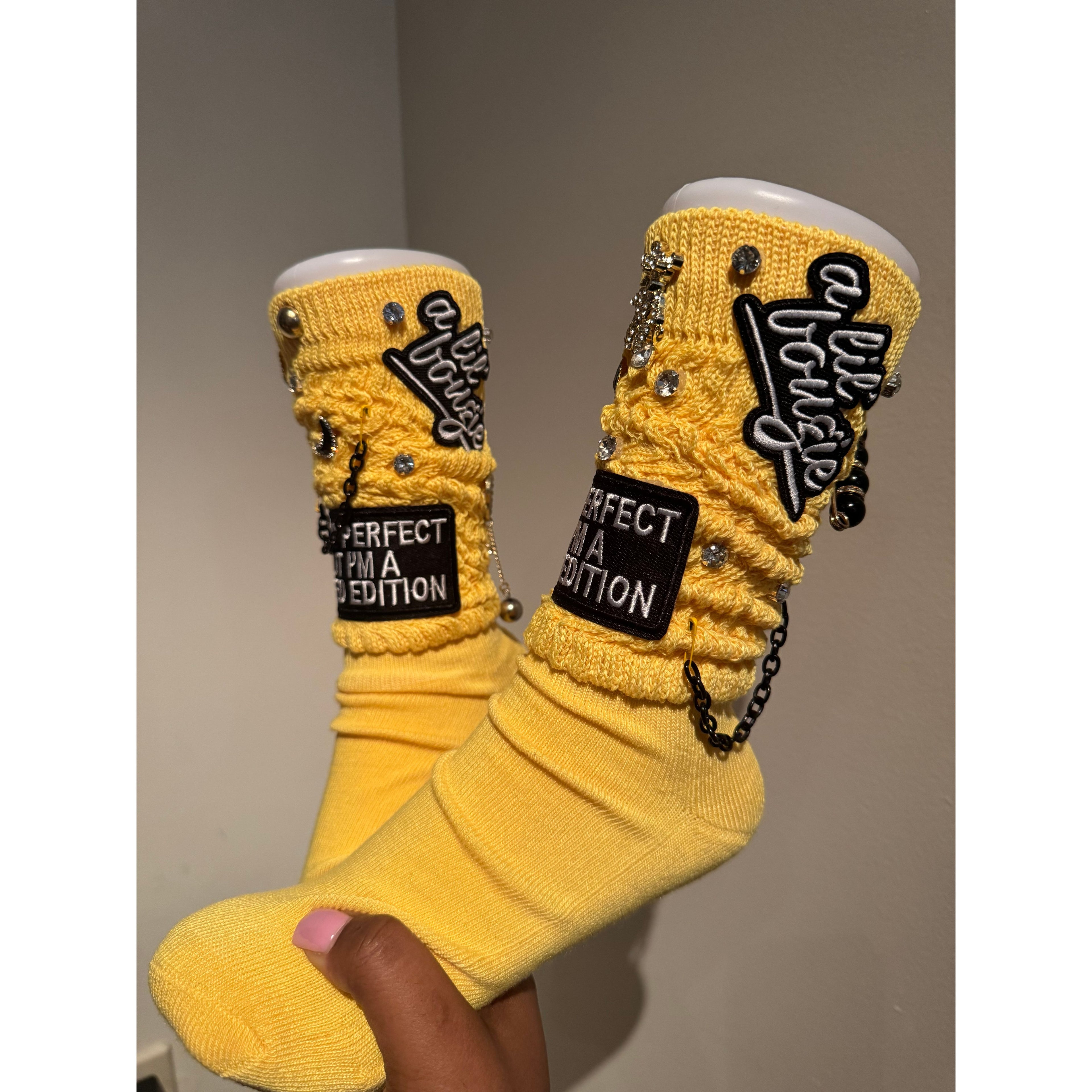 Bling Junk Socks