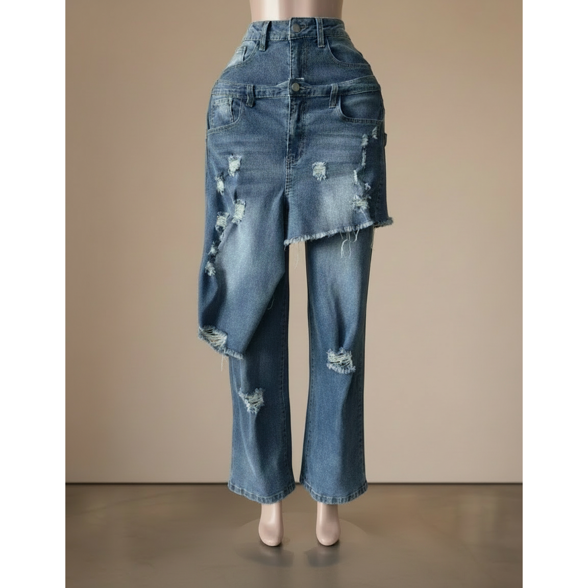 Abstract Denim Jeans