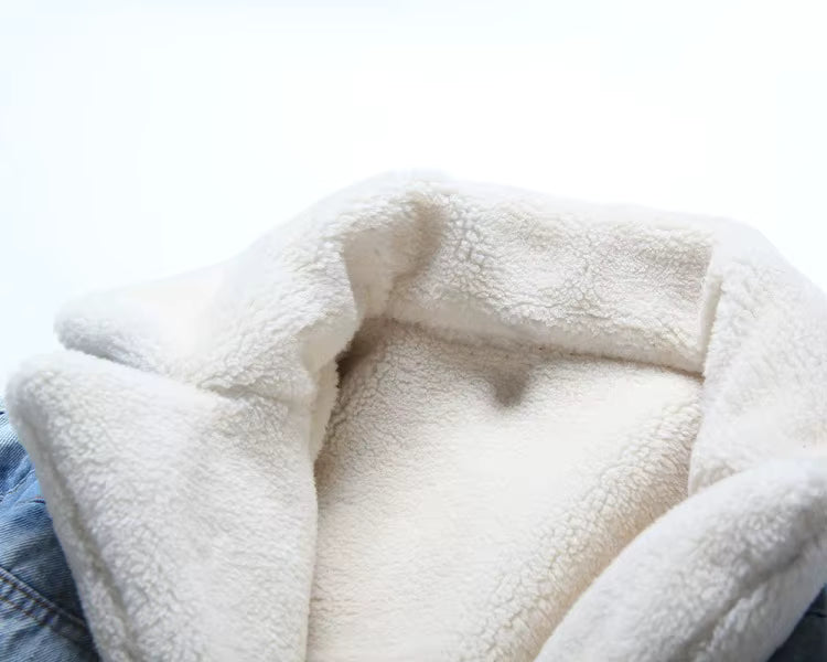 Warm Wishes Denim Jacket ( She’s Back)